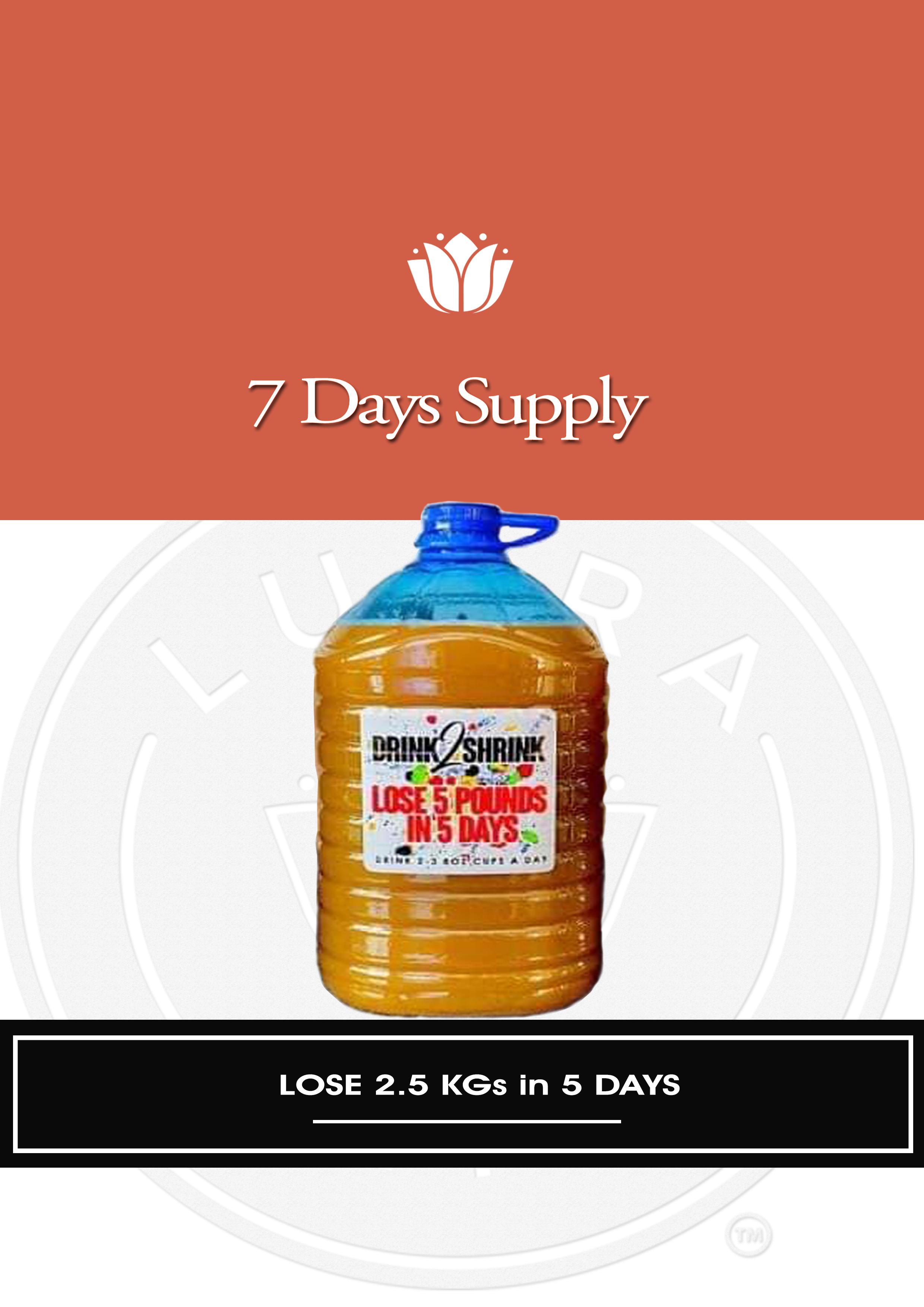 Drink2Shrink Detox Formula – 7 Days Supply
