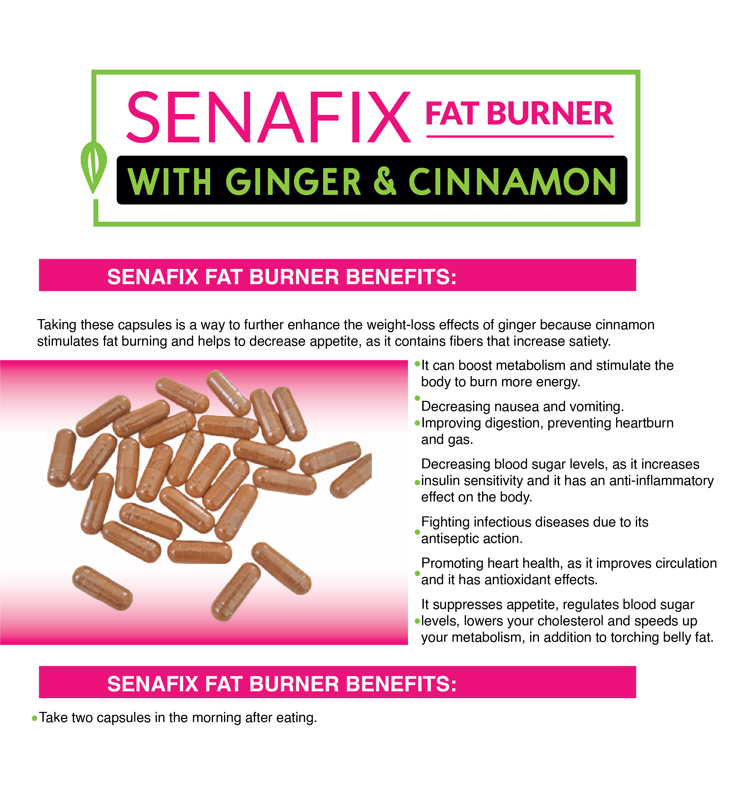 Senafix Fat Burner - My Drink2Shrink